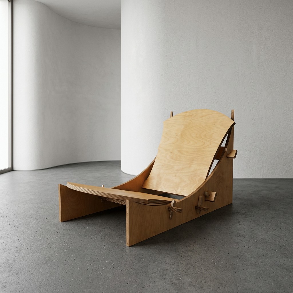 CNC armchair